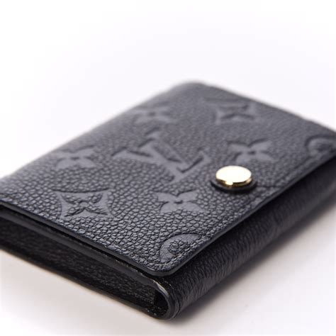 louis vuitton business card holder men|louis vuitton empreinte card holder.